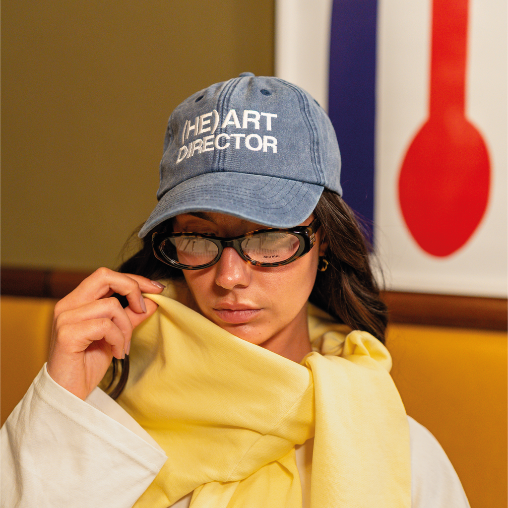 (HE)ART Cap Washed Navy