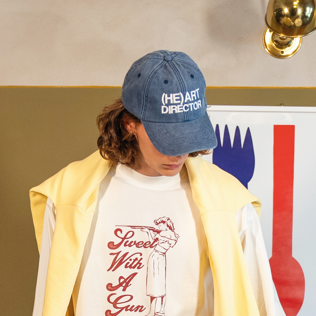 (HE)ART Cap Washed Navy