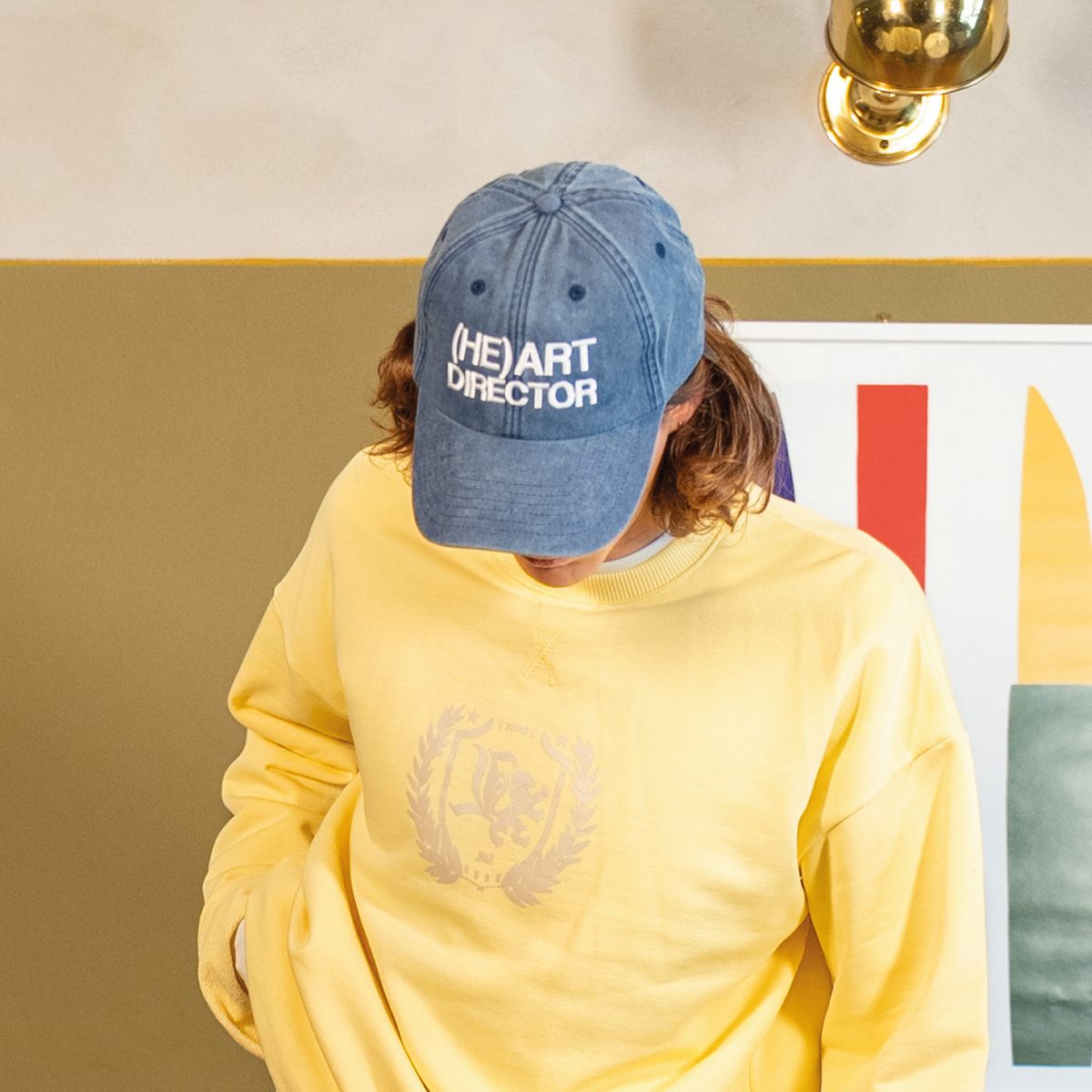 (HE)ART Cap Washed Navy