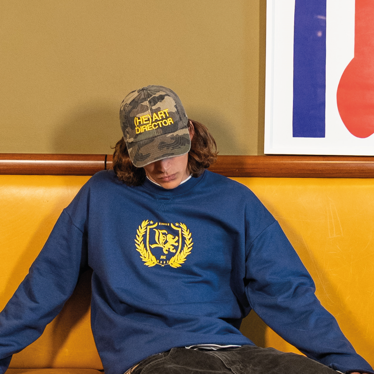 (HE)ART Cap Washed Camo