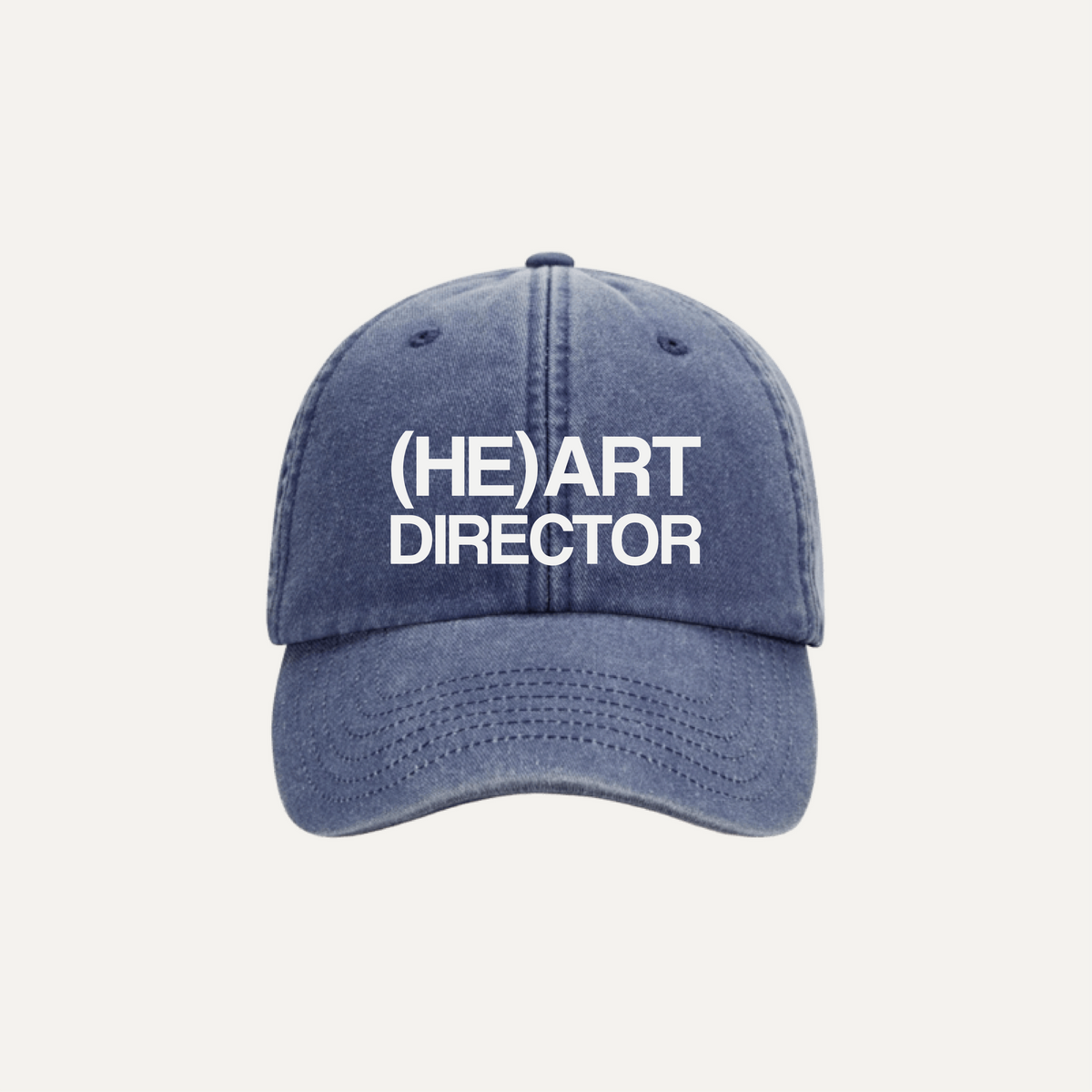 (HE)ART Cap Washed Navy
