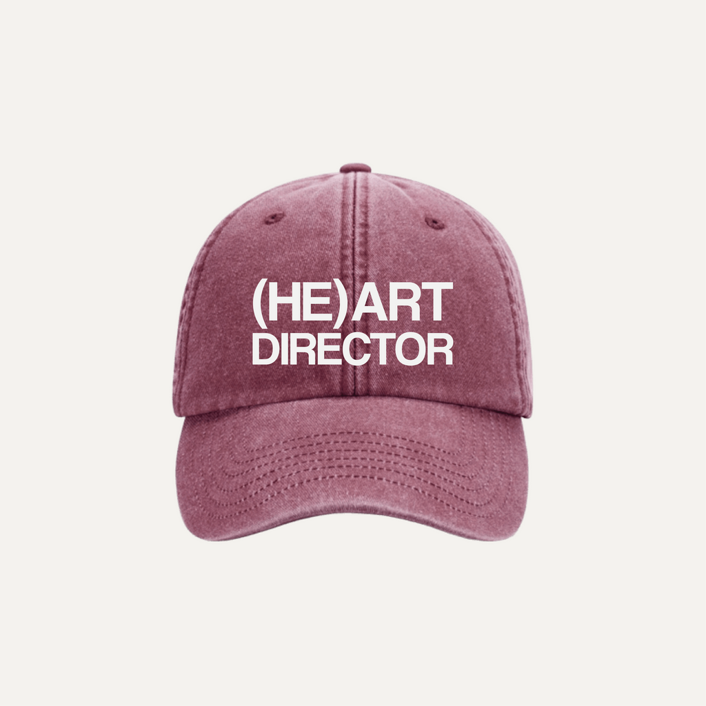 (HE)ART Cap Vintage Red