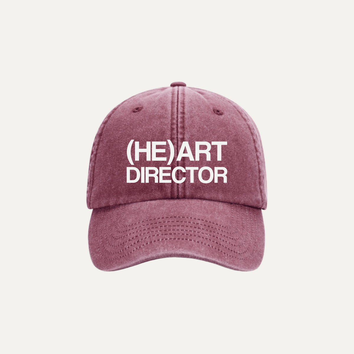 (HE)ART Cap Vintage Red