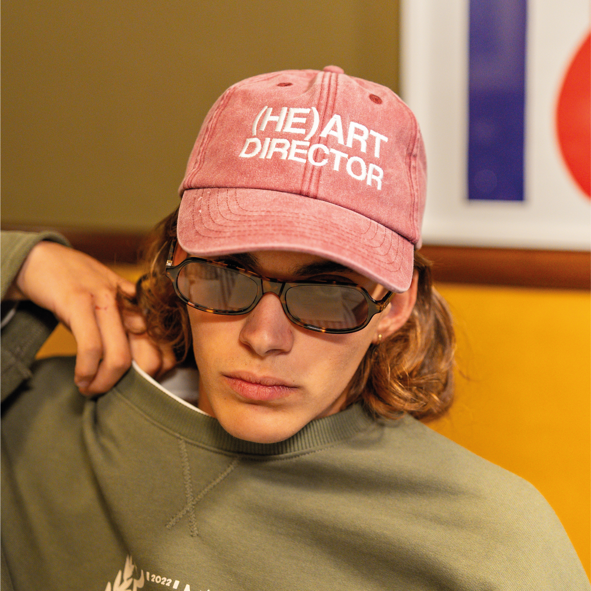 (HE)ART Cap Vintage Red
