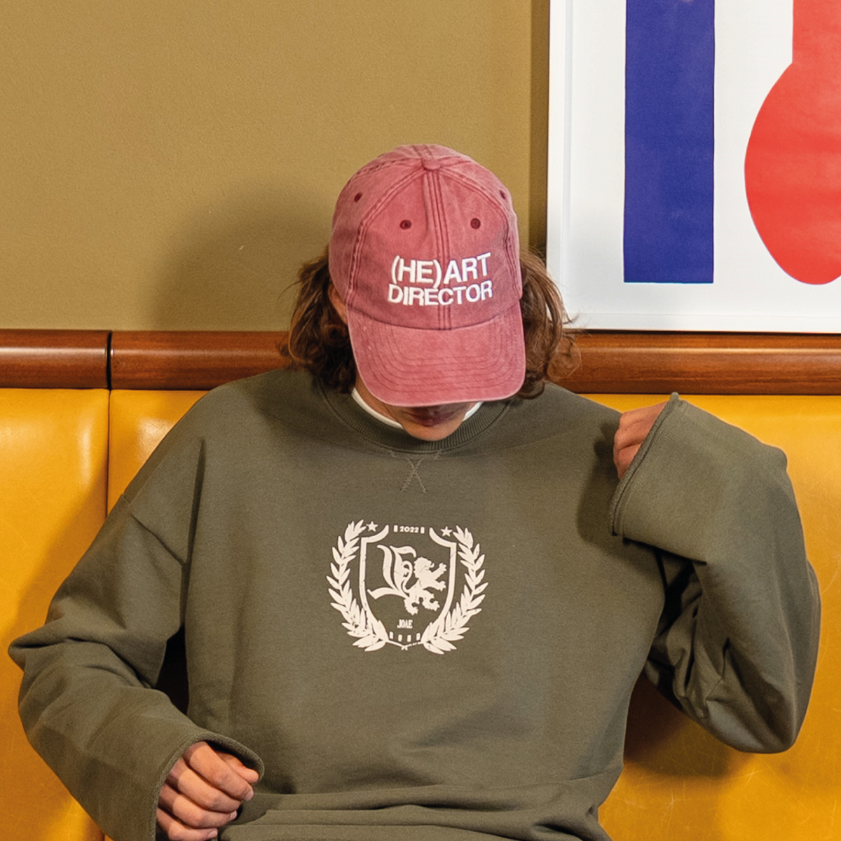 (HE)ART Cap Vintage Red