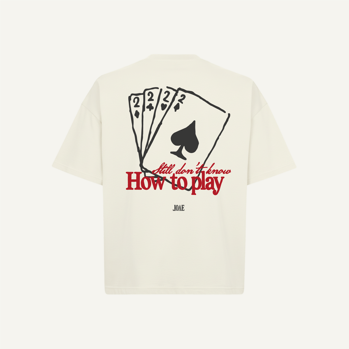"CARDS" TEE