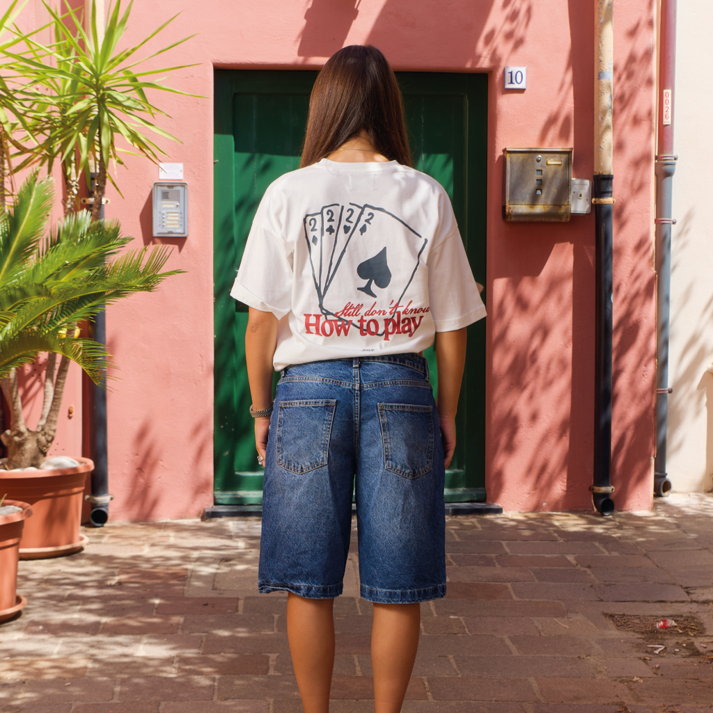 "CARDS" TEE