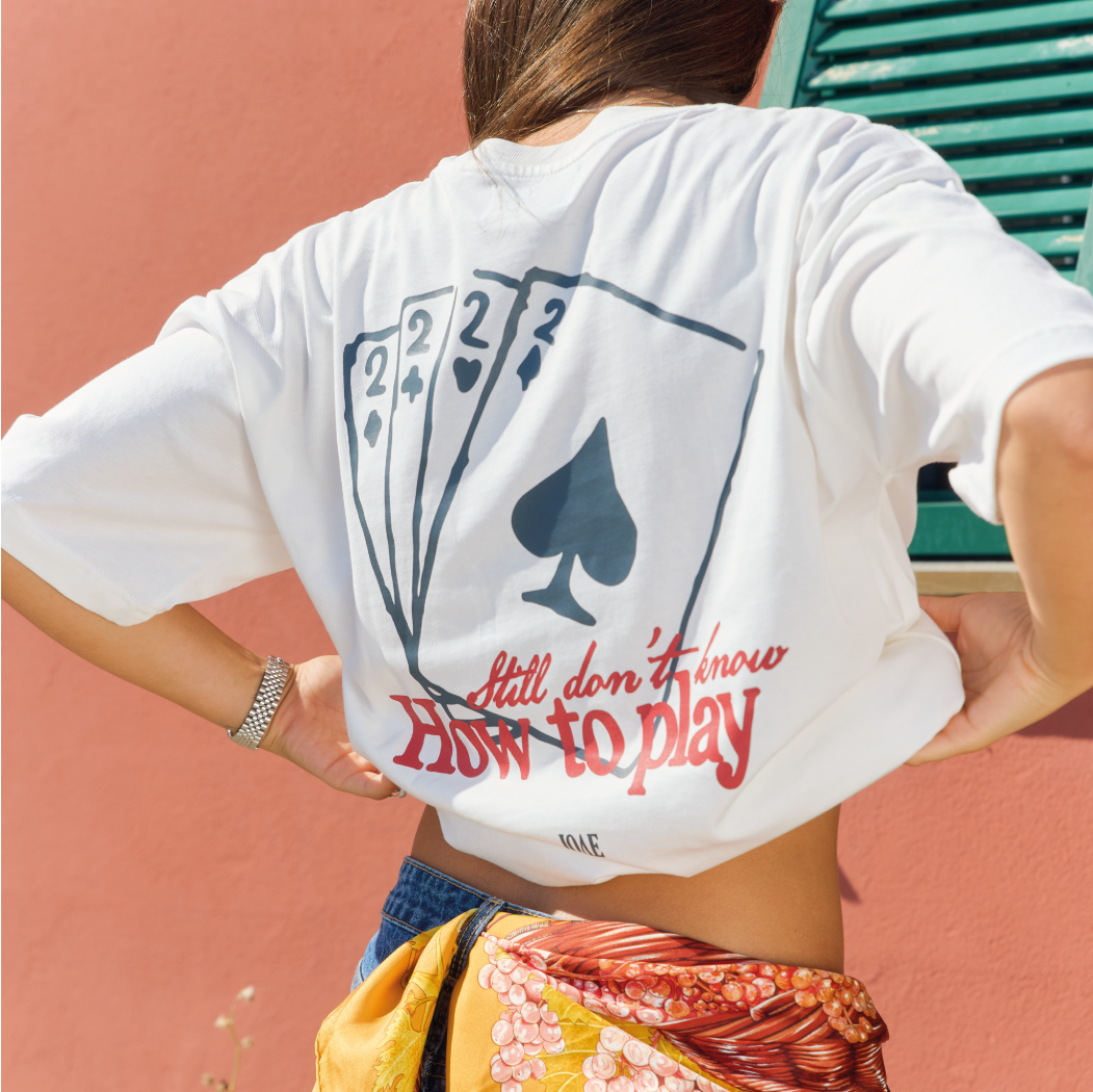 "CARDS" TEE