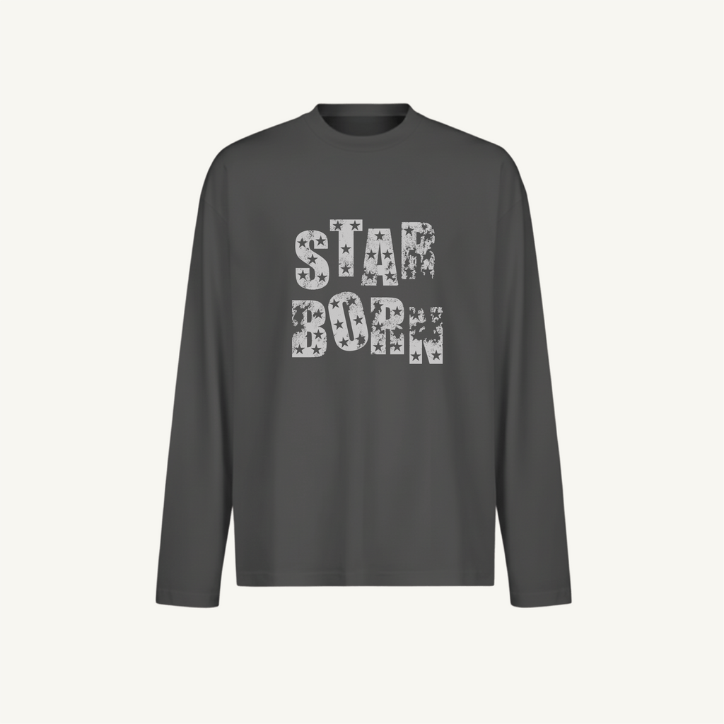 "STAR BORN" Longlseeve