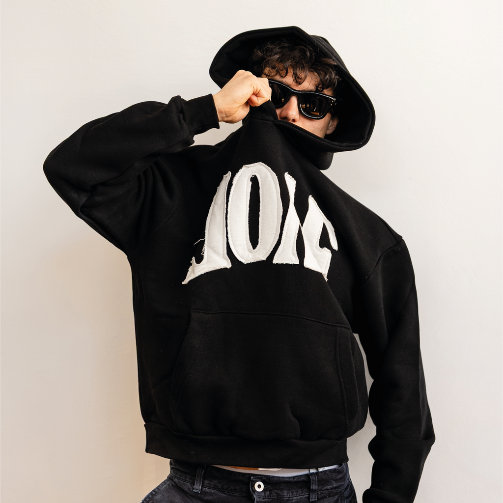 Arch Logo Hoodie Black