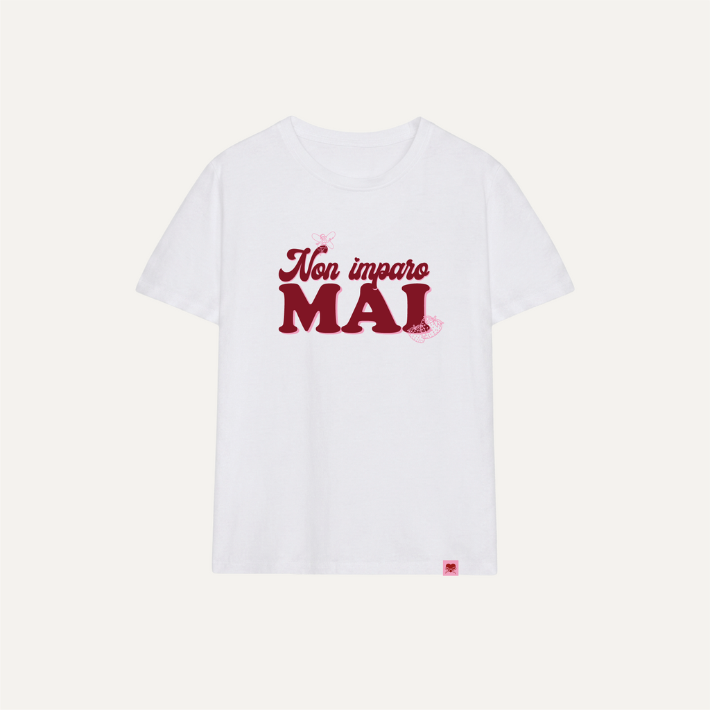 "NON IMPARO MAI" BABY TEE